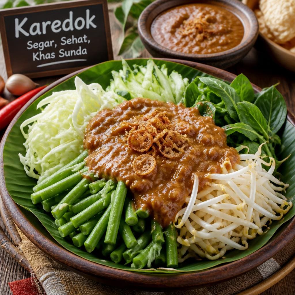 Karedok di RM Bumi Aki